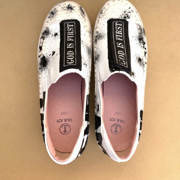 True Joy “God Is First” Fashion Sneakers - Picture 6 of 11